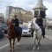 Two Bobbies on Horseback in London